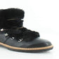 Botas de inverno femininas INC International Concepts Pravale com cadarço e pele sintética, pretas, tamanho 5 M