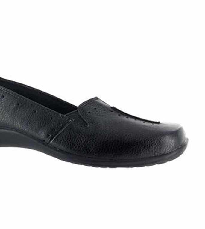 Mocassim Easy Street Purpose Feminino Preto Tamanho 9 N