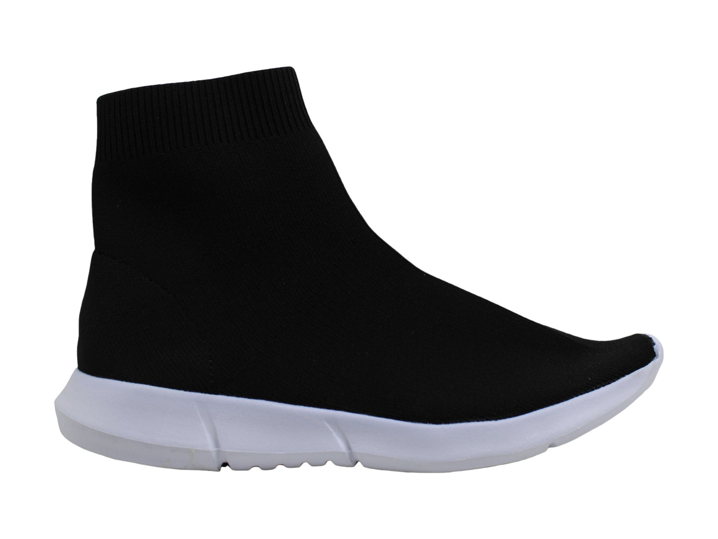 Tênis feminino Bar III Levan Fabric cano baixo, preto, tamanho 7 M