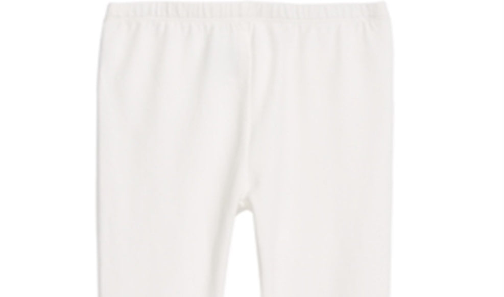 Leggings com babados para meninas First Impressions, tamanho 18 meses, branca