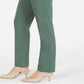 Calça feminina JM Collection para trabalho, verde, tamanho pequeno