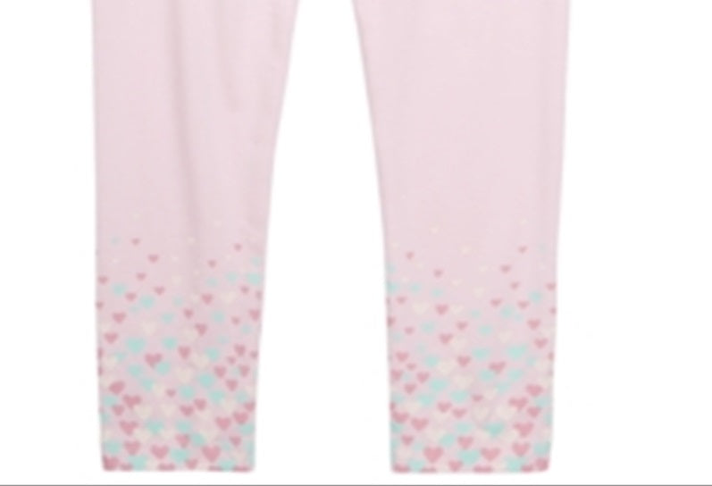 Leggings Confetti para meninas Epic Threads, rosa, tamanho 4T