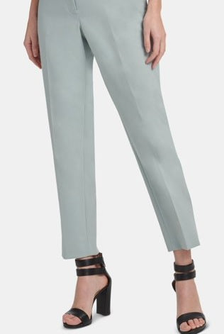Calça skinny feminina DKNY Wear to Work, verde, tamanho 10