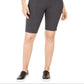 Estilo e CoShorts de ciclismo para ioga feminino cinza tamanho extragrande