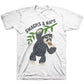 Camiseta Jem Little Boy's Snacks &amp; Naps Branca Tamanho 6