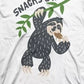 Camiseta Jem Little Boy's Snacks &amp; Naps Branca Tamanho 6