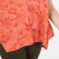 Camiseta feminina sem mangas Style &amp; Co Burnout vermelha tamanho pequeno