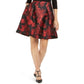 Vestido curto feminino Jessica Howard com manga 3/4, preto, tamanho 4, pequeno