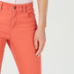 Calça Jeans Coral Feminina Charter Club Laranja Tamanho 14