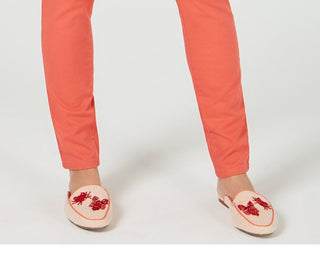 Calça Jeans Coral Feminina Charter Club Laranja Tamanho 14