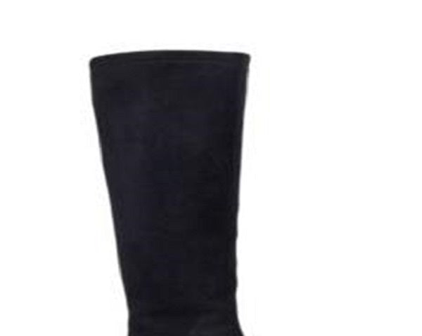 Botas femininas Impo Noland Stretch até o joelho, pretas, tamanho 9,5M