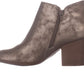 Botas Masrina Almond Toe Fashion Femininas Style &amp; Co, tamanho 9 M, douradas