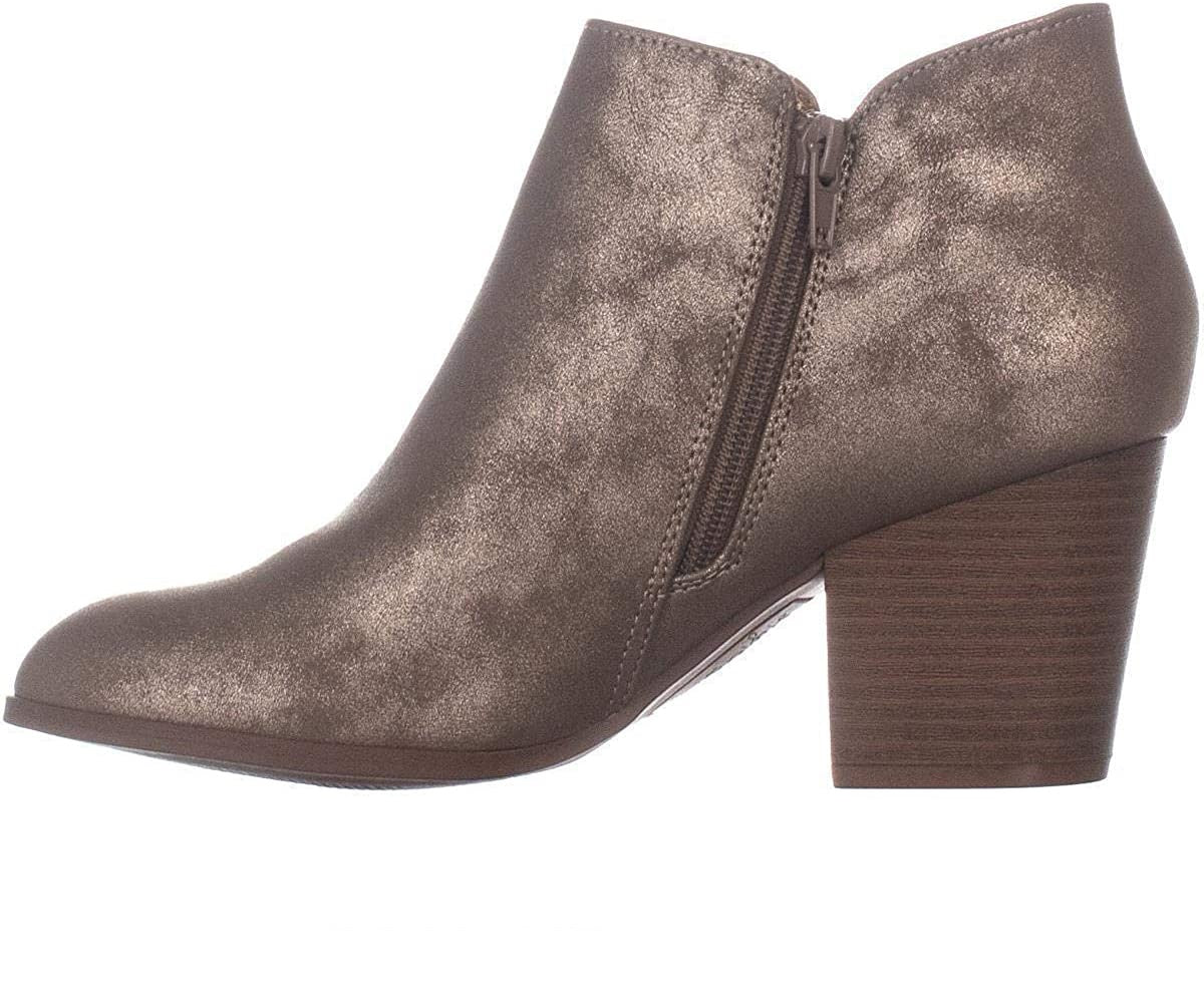 Botas Masrina Almond Toe Fashion Femininas Style &amp; Co, tamanho 9 M, douradas