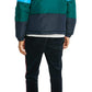 Jaqueta acolchoada Tommy Hilfiger masculina com blocos de cores, azul, tamanho XXL