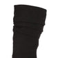 Bota feminina Jessica Simpson LYNDY 2 em camurça preta, tamanho 9,5 m