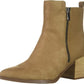 Madden Girl Winwood Fabric Bico Fino Tornozelo Taupe Feminino Tamanho 6,5 M