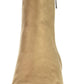Madden Girl Winwood Fabric Bico Fino Tornozelo Taupe Feminino Tamanho 6,5 M