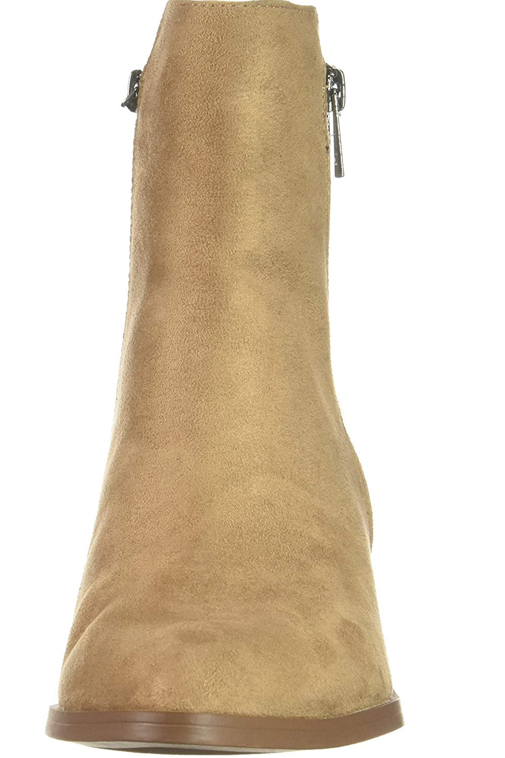 Madden Girl Winwood Fabric Bico Fino Tornozelo Taupe Feminino Tamanho 6,5 M