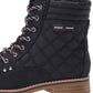 Tommy Hilfiger Feminino Tecido Biqueira Fechada Tornozelo Moda Azul Tamanho 8,5 M