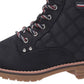 Tommy Hilfiger Feminino Tecido Biqueira Fechada Tornozelo Moda Azul Tamanho 8,5 M