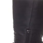 Botas femininas Madden Girl Edrea Almond Toe High Fashion, pretas, tamanho 8 M