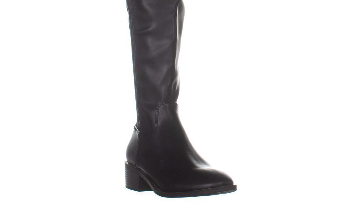 Material Girl Feminino Almond Toe Acima do Joelho Preto Tamanho 6,5 M