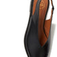 Sapatos femininos ATP Atelier Bee Slingback Flats Pretos Tamanho 35