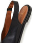 Sapatos femininos ATP Atelier Bee Slingback Flats Pretos Tamanho 35