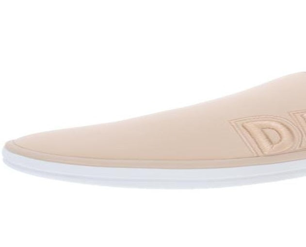 Tênis feminino DKNY Farra Fabric cano baixo, tamanho 7,5, pêssego