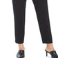 Calça social Calvin Klein Highline Slim Straight Leg Feminina Azul Tamanho 12
