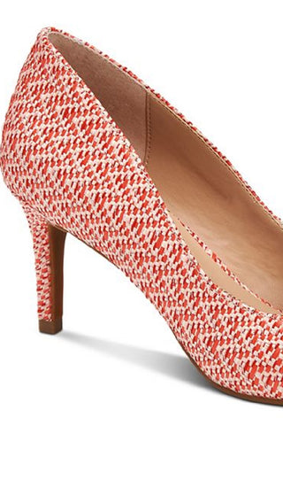 Alfani Jeules Scarpin Feminino Bico Fino Vermelho Tamanho 6 Médio