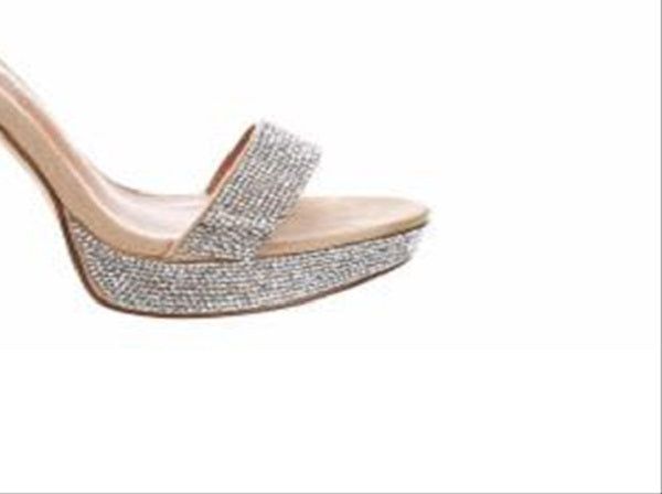 Sandálias femininas Madden Girl plataforma, cor blush, tamanho 9 M