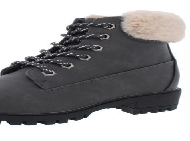 Bota feminina Madden Girl preta tamanho 8 M