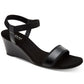 Alfani Step N Flex Gillee Casual Wedge Feminino Preto Tamanho 6,5M