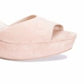 Sandália Plataforma Bianca Feminina Chinese Laundry Nude Tamanho 8,5 M