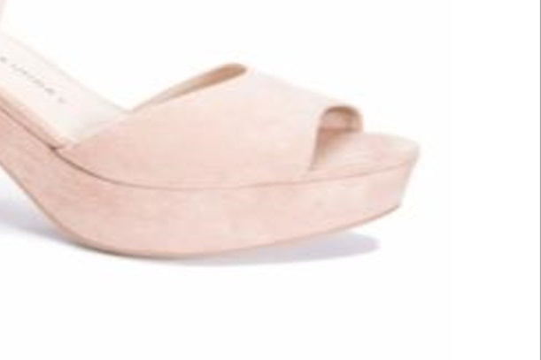 Sandália Plataforma Bianca Feminina Chinese Laundry Nude Tamanho 8,5 M