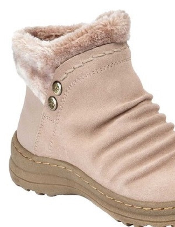 Bota de inverno feminina Bare Traps Alick rosa tamanho 5,5 M