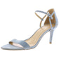 Sandálias femininas Michael Kors Simone Party para ocasiões especiais, azul, tamanho 7,5 m