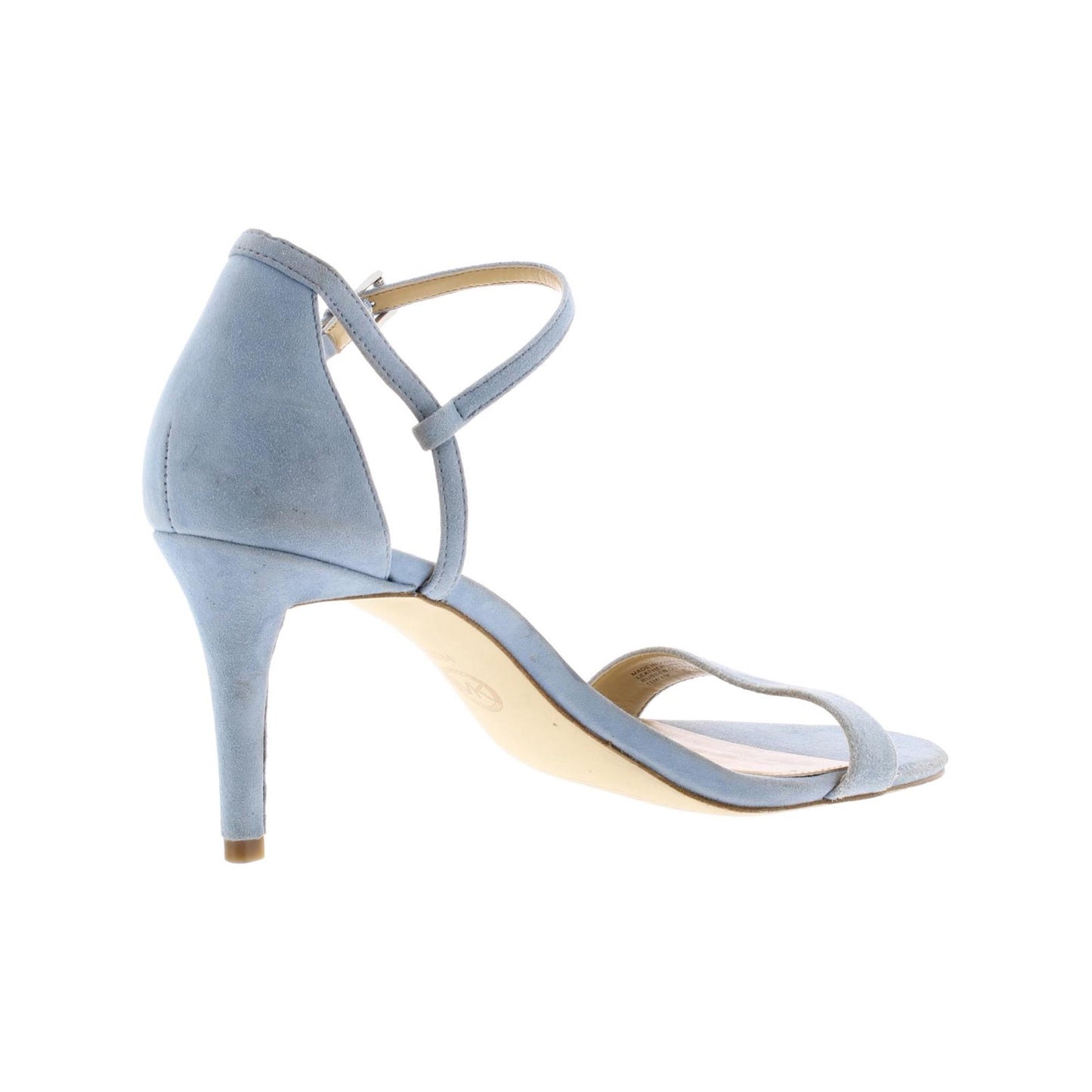 Sandálias femininas Michael Kors Simone Party para ocasiões especiais, azul, tamanho 7,5 m