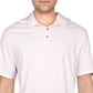 Camisa casual masculina Perry Ellis com gola listrada, rosa, tamanho XX-G