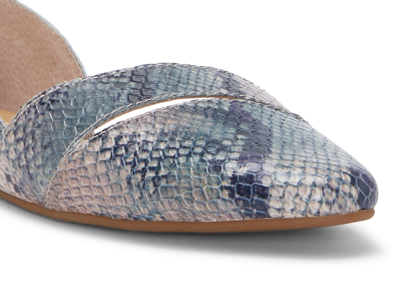 Sapatos baixos femininos Lucky Brand Ashena Sweet Pea Multi Tamanho 9