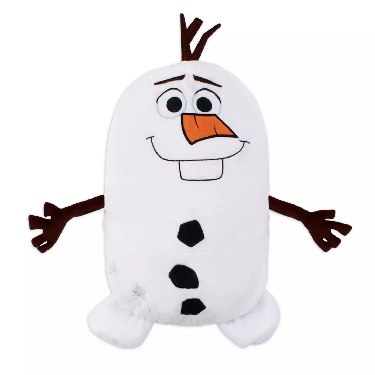 Cubcoats Olaf Frozen 2 em 1 infantil, moletom com zíper clássico transformador e pelúcia macia, branco