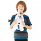 Cubcoats Olaf Frozen 2 em 1 infantil, moletom com zíper clássico transformador e pelúcia macia, branco