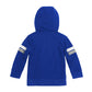 Moletom com capuz e pelúcia macios Cubcoats Los Angeles Dodgers 2 em 1 para meninos
