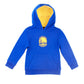Cubcoats Menino Pré-escola Golden State Warriors 2 em 1 Transformando Moletom com Zíper Completo e Pelúcia Macia Tamanho Royal 2