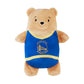 Cubcoats Menino Pré-escola Golden State Warriors 2 em 1 Transformando Moletom com Zíper Completo e Pelúcia Macia Tamanho Royal 2