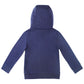 Cubcoats Menino Infantil England Patriots 2 em 1 Moletom com Capuz Transformador e Zíper Completo e Pelúcia Macia Azul Marinho