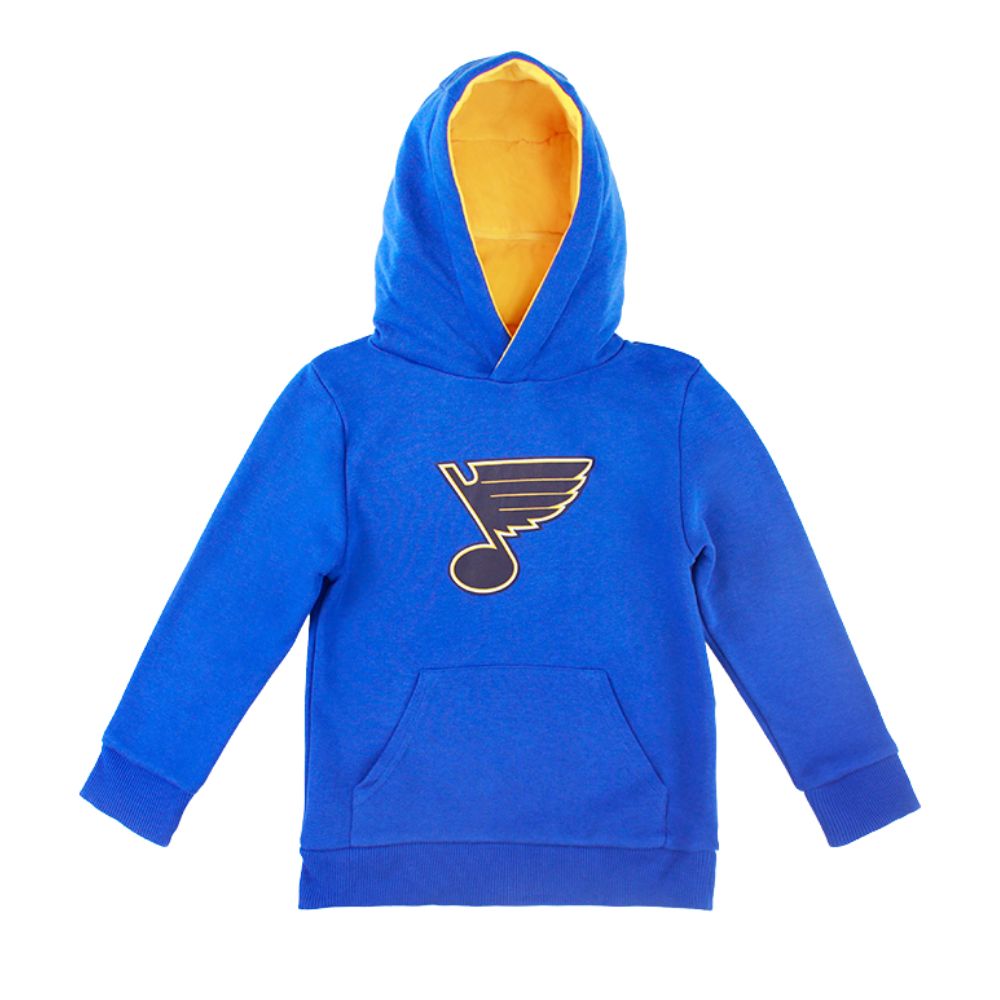 Cubcoats Boy's Preschool St. Louis Blues 2 em 1 com capuz transformador e pelúcia macia, azul