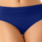 Anne Cole Calcinha de biquíni feminina de cintura alta, azul, tamanho extragrande