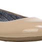 Sapatilha feminina Dr. Scholl's Giorgie Ballet, marrom, tamanho 10 W